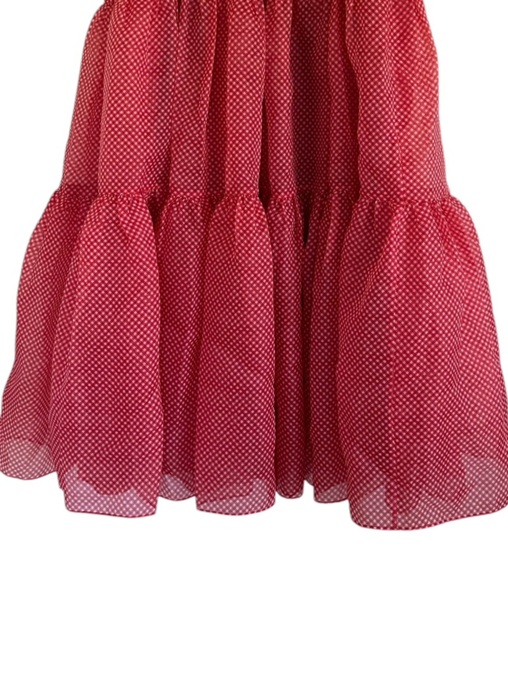 Selkie Red The Baby Gingham Favourite Skirt Size 3X - Picture 6 of 10